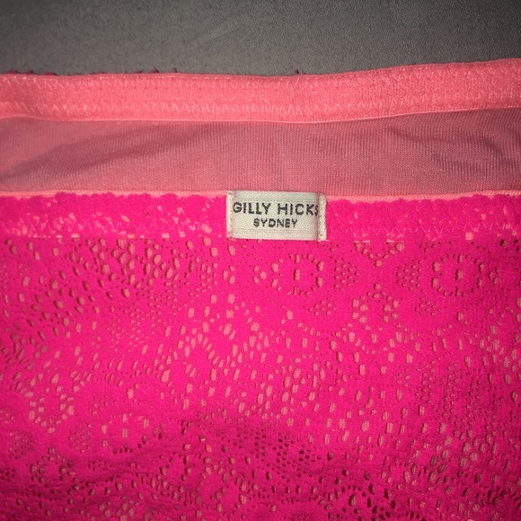 Gilly Hicks Pink unlined Bandeau - Picture 3 of 4
